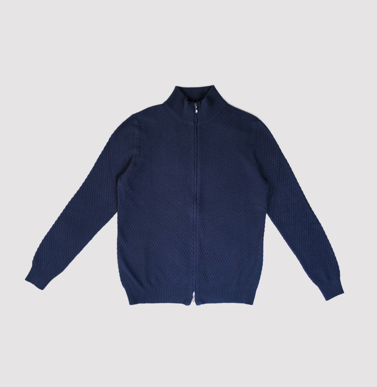 Settefili Cashmere Basketweave Full Zip