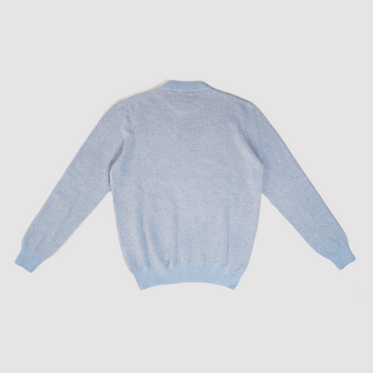 Settefili Cashmere Waffle Crewneck