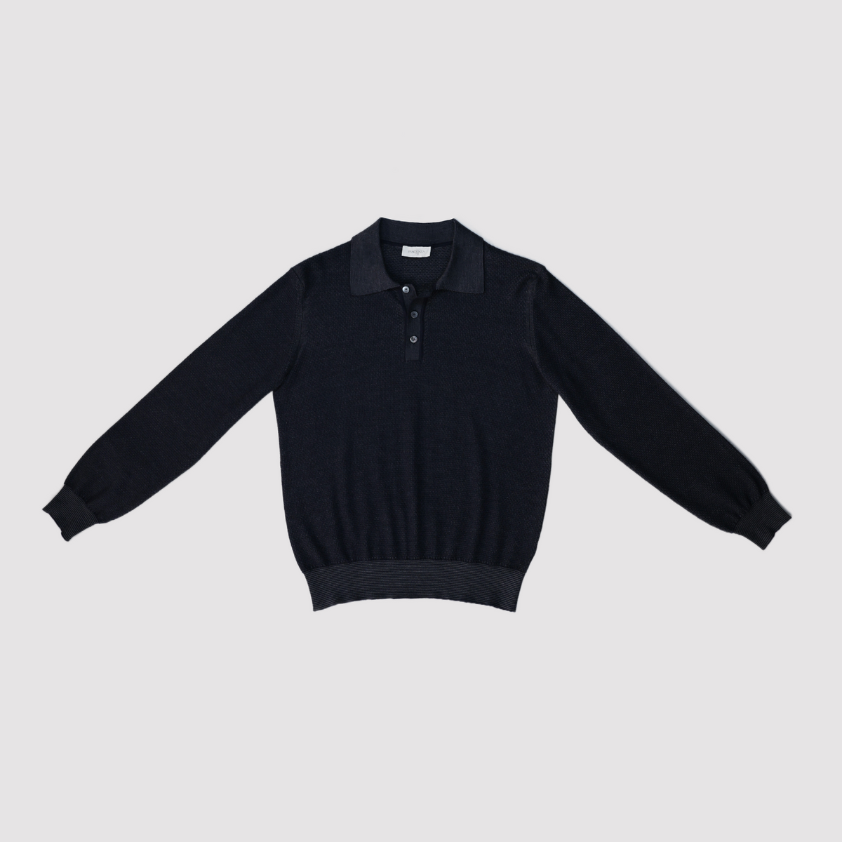 Piacenza Wool/Silk/Cashmere Knit Polo